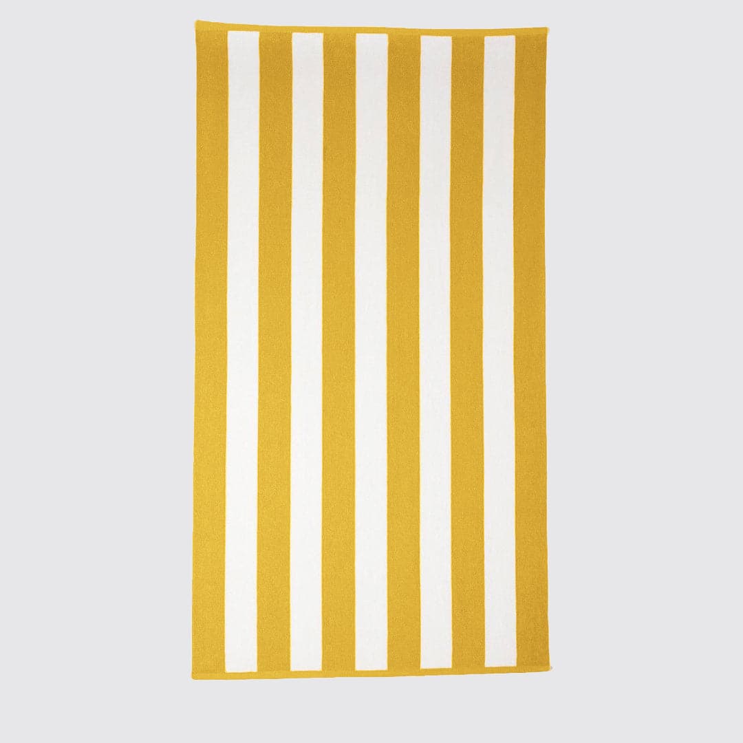 Yellow Striped Towel