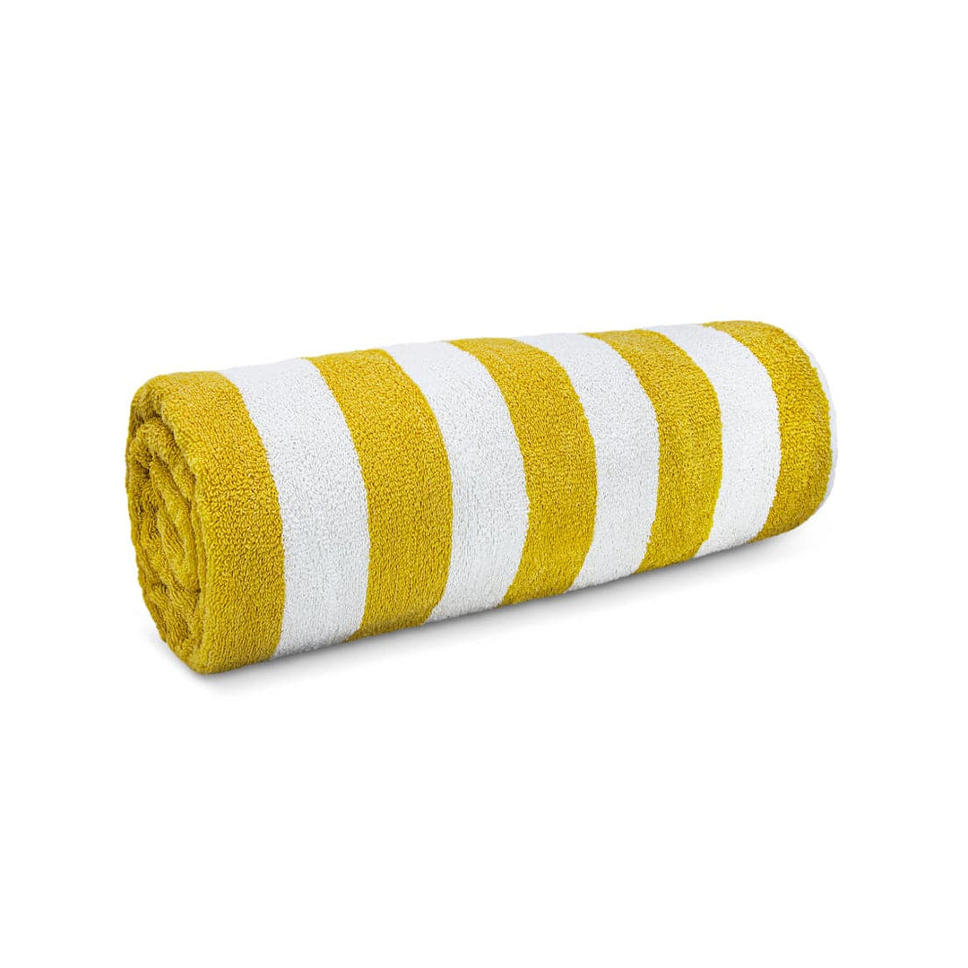 منشفة شاطئ لحوض السباحة مخططة من سبلاش