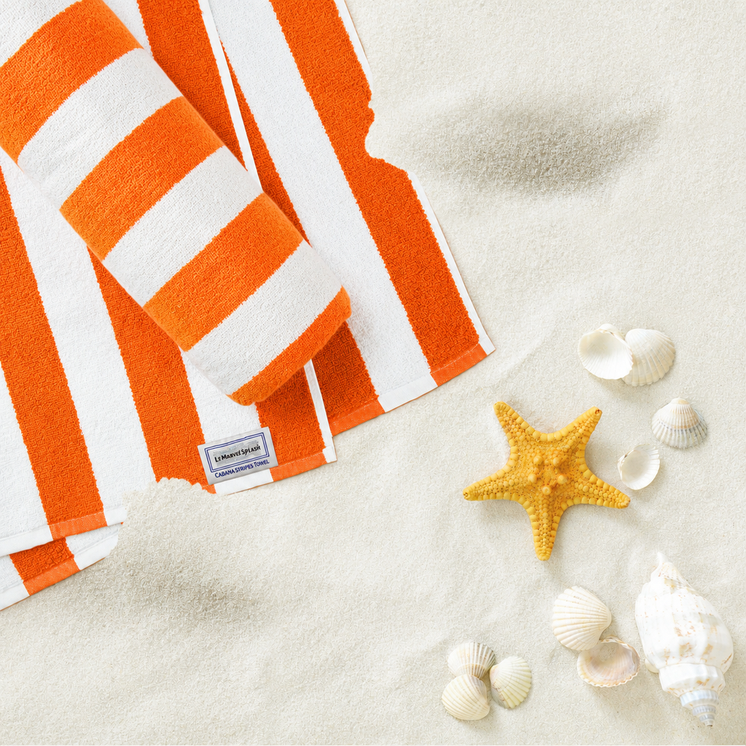 Splash Stripe Pool Beach Towel