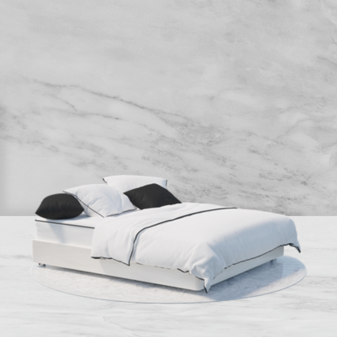 Sophia Sateen Edge Bedding Set