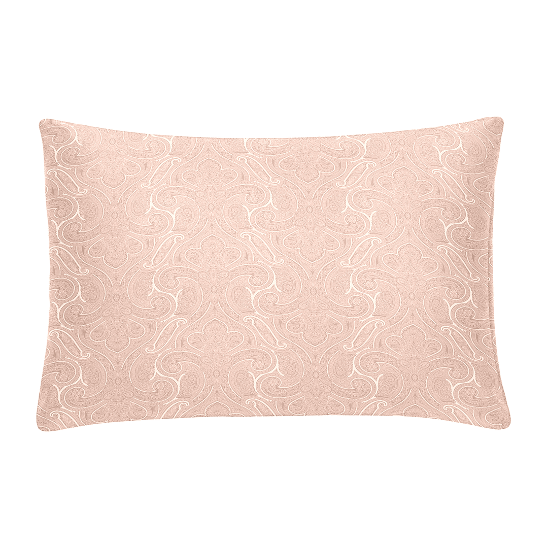 paisley pink pillowcase 